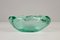 Mid-Century Italian Sommerso Murano Crystal Green Glass Decorative Bowl, 1960s 8