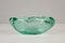 Mid-Century Italian Sommerso Murano Crystal Green Glass Decorative Bowl, 1960s, Image 8