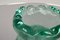 Mid-Century Italian Sommerso Murano Crystal Green Glass Decorative Bowl, 1960s 14