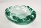 Mid-Century Italian Sommerso Murano Crystal Green Glass Decorative Bowl, 1960s 10