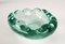 Mid-Century Italian Sommerso Murano Crystal Green Glass Decorative Bowl, 1960s, Image 10