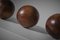 Solid Wooden Balls, 1970s, Set of 4 5