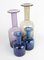 Vintage Glass Vases by Per Lütken for Holmegaard, Set of 4 1