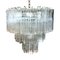 Transparent “Tronchi” Murano Glass Chandelier from Murano, Image 3