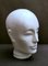 Italienischer Vintage Kopf aus weiß glasierter Keramik 2