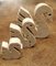 Minimalist Style Travertine Ornaments with Three Swans from Mannelli Fratelli, Set of 3, Image 6