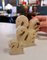 Minimalist Style Travertine Ornaments with Three Swans from Mannelli Fratelli, Set of 3 18