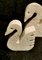 Minimalist Style Travertine Ornaments with Three Swans from Mannelli Fratelli, Set of 3 15