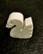 Minimalist Style Travertine Ornaments with Three Swans from Mannelli Fratelli, Set of 3 14