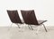 Fauteuils Pk22 par Poul Kjaerholm pour E. Kold Christensen, 1956, Set de 2 7