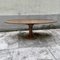 Table Ronde en Noyer Massif et Laiton, 1950s 6