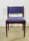 Wooden and Fabric Dining Chairs, 1960s, Set of 6 8