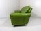 Apple-Green Vinyl Sofa with Reversible Pillows, 1960s 8