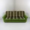 Apple-Green Vinyl Sofa with Reversible Pillows, 1960s 17