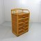 Chest of Drawers in Rattan and Wicker, 1980s 2