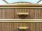 Chest of Drawers in Rattan and Wicker, 1980s 6