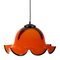 Red Glass Octopus Pendant Lamp 1
