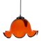 Red Glass Octopus Pendant Lamp 2
