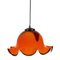Red Glass Octopus Pendant Lamp 4