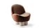 Boucle Gold Travertino Hygge Lounge Chair by Saccal Design House for Collector 2