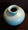 German Bulbous Ceramic Vase in Turquoise Glaze from Carstens Tönnieshof, 1950s, Image 2