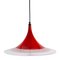 Lampada da soffitto Witchs Hat in acrilico rosso, Immagine 2