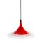 Red Acrylic Witchs Hat Ceiling Lamp, Image 3