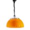 Space Age Orange and Chrome Pendant Lamp 4