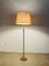 Lampe Scandinave en Laiton et Teck, Danemark, 1950s 2