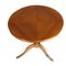 Tavolino ovale neoclassico in legno di noce intagliato a mano, anni '20, Immagine 2
