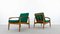 Danish Teak Paper Knife Armchair by Kai Kristiansen for Magnus Olesen, Set of 2 6