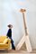 French Solid Ash Giraffe Lamp Post Floor Lamp by Alto Duo 3