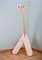 French Solid Ash Giraffe Lamp Post Floor Lamp by Alto Duo 6