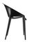 Black Polypropylene Stackable Dr. Yes Chair by Philippe Starck & Eugeni Quitllet for Kartell 3