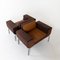 Italian Brown Leather Lounge Chairs, 1970s, Set of 2 6