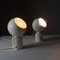 Tischlampen aus Aluminium & Kunststoff von Reggiani, 2er Set 9
