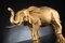 Italian African Ceramic Mother Elephant Opaque Gold Sculpture by VG Design and Laboratory Department, Image 2