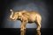 Italian African Ceramic Mother Elephant Opaque Gold Sculpture by VG Design and Laboratory Department, Image 1
