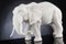 Italian African Ceramic Father Elephant Sculpture by VG Design and Laboratory Department 1