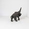 Éléphants en Terracotta et Cuivre Argenté, Set de 3 22