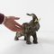 Terracotta Elephants in Silver Copper, Set of 3 31