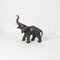 Terracotta Elephants in Silver Copper, Set of 3 24