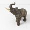 Terracotta Elephants in Silver Copper, Set of 3 29