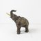 Éléphants en Terracotta et Cuivre Argenté, Set de 3 37
