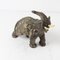 Terracotta Elephants in Silver Copper, Set of 3, Image 30