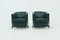 Leather Club Chairs, 1990s, Set of 2 11
