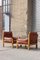 Elm and Leather S15 Armchairs by Pierre Chapo, France, 1960s, Set of 2, Image 9