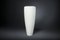 Vase Obice en Céramique Brillante Blanche de VGnewtrend, Italie 1