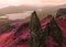 Artur Debat, Fantasy Aerial Picture Above the Landscape in Scotland, Photograph, Image 1