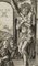 After Dürer, J. Goosens, The Man of Sorrows at the Pillar, 17th-Century, Copper on Paper, Image 3